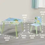 Детска маса с столчета, Savanna, Ginger Home 7