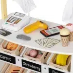 Детски дървен магазин за игра 2 в 1, Ginger Home 3