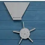 Дървен пясъчник подвижен сенник и дъска с аксесоари, Ginger Home 3