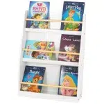 Дървена етажерка за детска стая, Бяла, Ginger Home 6