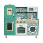 Детска дървена кухня с електронни котлони, Винтидж стил, Ginger Home