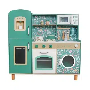 Детска дървена кухня с електронни котлони, Винтидж стил, Ginger Home