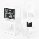 Монтесори столче с дъска за рисуване, Ginger Home 4