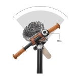 Колело за баланс KinderKraft Rapid 2 Bizuu Black, черно 5