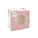 Doudou Плюшено зайче с кърпа за гушкане 16 см, розово 3