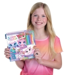 Книжка за рисуване със стикери и шаблони Звездни любимци, Nebulous Stars 1