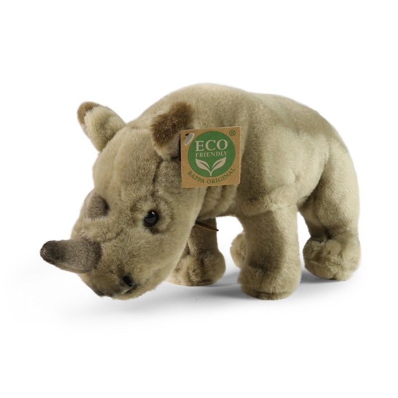 plushena-igrachka-nosorog-rappa-490345 Плюшен носорог, 23 см, Rappa