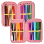 Top Model Ученически троен несесер, пълен, Juicy - Image 8