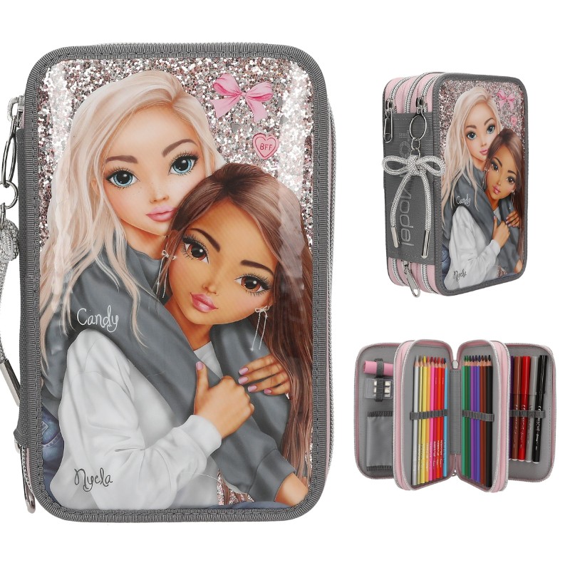 uchenicheski-troen-neseser-top-model-my-bff-413315 Top Model Ученически троен несесер MY BFF, пълен