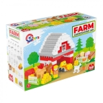 Конструктор ферма с животни, 160 части, Technok Toys 0327