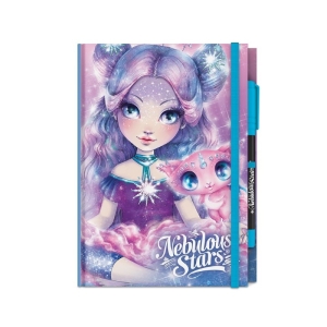 Луксозен тефтер с черни страници, Звездни принцеси, Nebulous Stars N11583