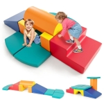 Меки модули за игра и катерене, 10 броя, Costway FH10147GN