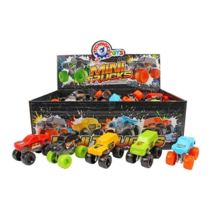 Мини джипове монстър за игра, 42 броя, Technok Toys 9550