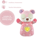 VTech Музикално плюшено мече, розово 2