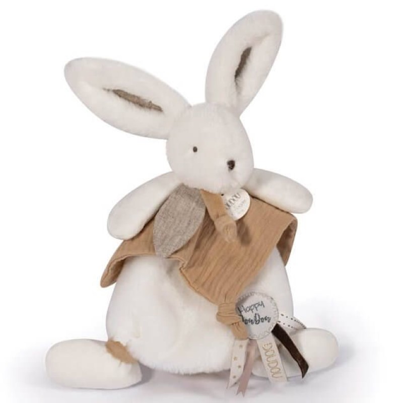 plyushena-igrachka-za-gushkane-zaek-happy-wild-doudou-25-sm-237405-1 Плюшена играчка за гушкане заек, Happy Wild, Doudou, 25 см 237405 1