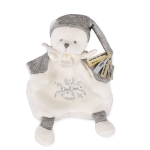 Плюшено мече за гушкане с шапка Doudou, 25 см 243369 1