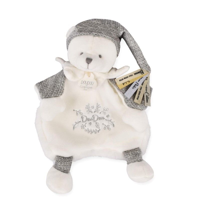plyusheno-meche-za-gushkane-s-shapka-doudou-25-sm-243369-1 Плюшено мече за гушкане с шапка Doudou, 25 см 243369 1