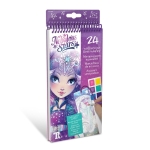 Разделители за книги, оцвети и декорирай с водни боички, Nebulous Stars N11424