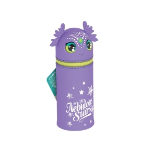 Силиконов несесер-моливник, лилав, Nebulous Stars