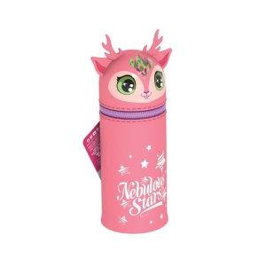 Силиконов несесер-моливник, розов, Nebulous Stars N11437