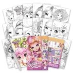 Творчески комплект за рисуване, Моден дизайнер, Nebulous Stars N11452