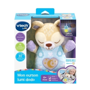 VTech Музикално плюшено мече, синьо 539883 6