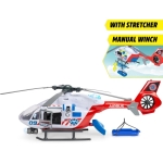 Голям хеликоптер с лебедка, звук и светлини Dickie Toys 203719035 2