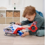 Голям хеликоптер с лебедка, звук и светлини Dickie Toys 203719035 4