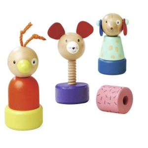 Eichhorn Дървени животни с винтове за сглобяване 100005479 1