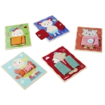 Eichhorn Образователни дъски с животни за обличане 100005483 1