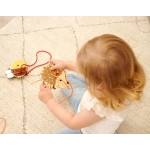 Eichhorn Дървени животни с конци за нанизване 100006846 3