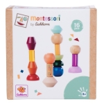 Монтесори Цветни фигури за подреждане Eichhorn 100006051