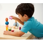 Монтесори Цветни фигури за подреждане Eichhorn 100006051 3