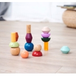 Монтесори Цветни фигури за подреждане Eichhorn 100006051 5