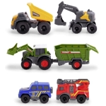 Комплект с колички и камиони, 5 броя Dickie Toys 203742016 3