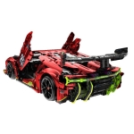 Конструктор Електрическа спортна кола с RC управление, 1835 части, iM.Master_im9828 3