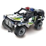 Конструктор Полицейски джип Pull Back, 199 части, iM.Master im5805 2