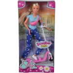 Кукла барби Steffi Love със скутер Simba 105733650
