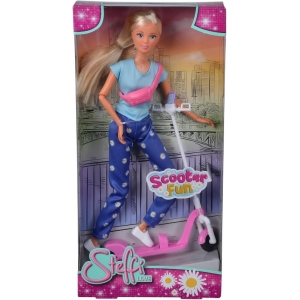 Кукла барби Steffi Love със скутер Simba 105733650