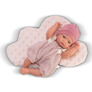 Asi Кукла Горди с розов гащеризон и възглавница 0157990