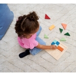 Eichhorn Монтесори пъзел с геометрични фигури 100006032 1