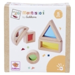 Монтесори фигури с цветно акрилно стъкла Eichhorn 100006001