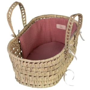 Плетен кош-легло за кукла със завивки Asi Dolls 3999743