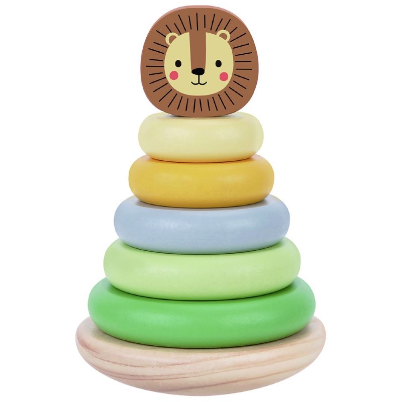 darvena-nizanka-lavche-tooky-toys-tk998-1 Дървена низанка, Лъвчe, Tooky Toys tk998-1