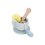 Детски дървен сервиз за чай с аксесоари Tooky Toy TJ271-4