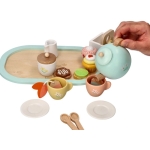 Детски дървен сервиз за чай Lelin Toys L40327 2