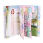 Top Model Джобна книжка със стикери Dress me up 5