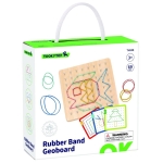 Гео борд - игра Монтесори, с ластици Tooky Toy TH248-1