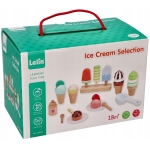 Lelin Toys Комплект със сладоледи за игра