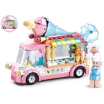 Конструктор Sluban Каравана за сладолед 3